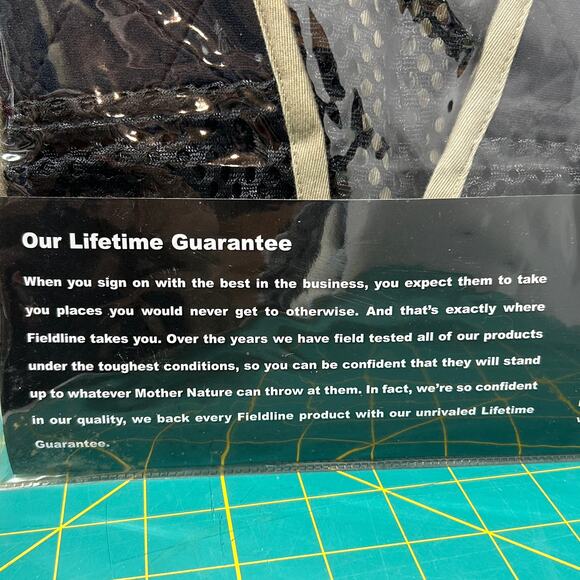 FIELDLINE Trap Vest Mens XL/XXL 48-50 SKEET Shooting Tan Black MESH Hunting NEW - Picture 9 of 11